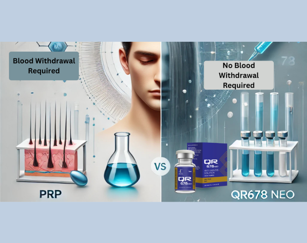 QR678 Neo Vs PRP Hair Regrowth Therapy