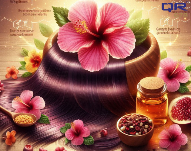 Hibiscus Flower & Leaves Benefits for Hair