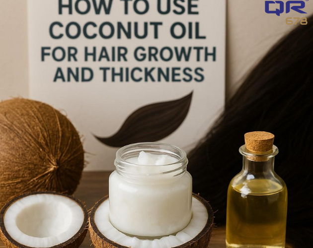 How To Use Coconut Oil For Hair Growth And Thickness