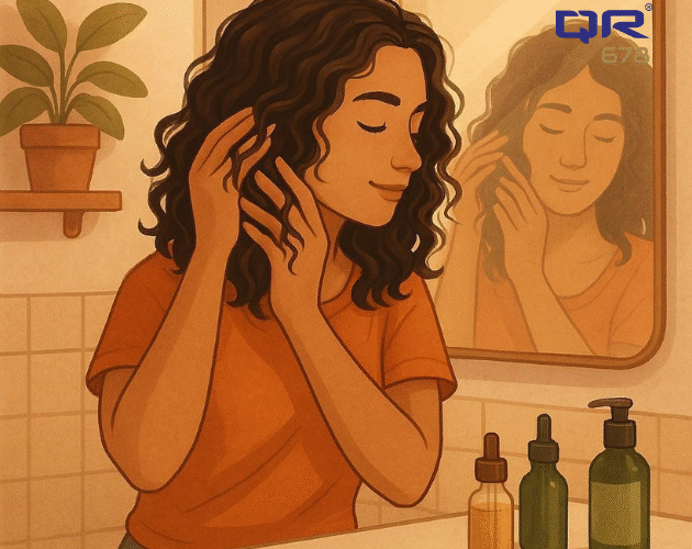 Wavy Hair Routine