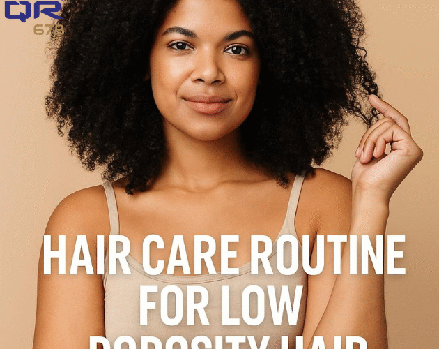 Hair Care Routine for Low Porosity Hair