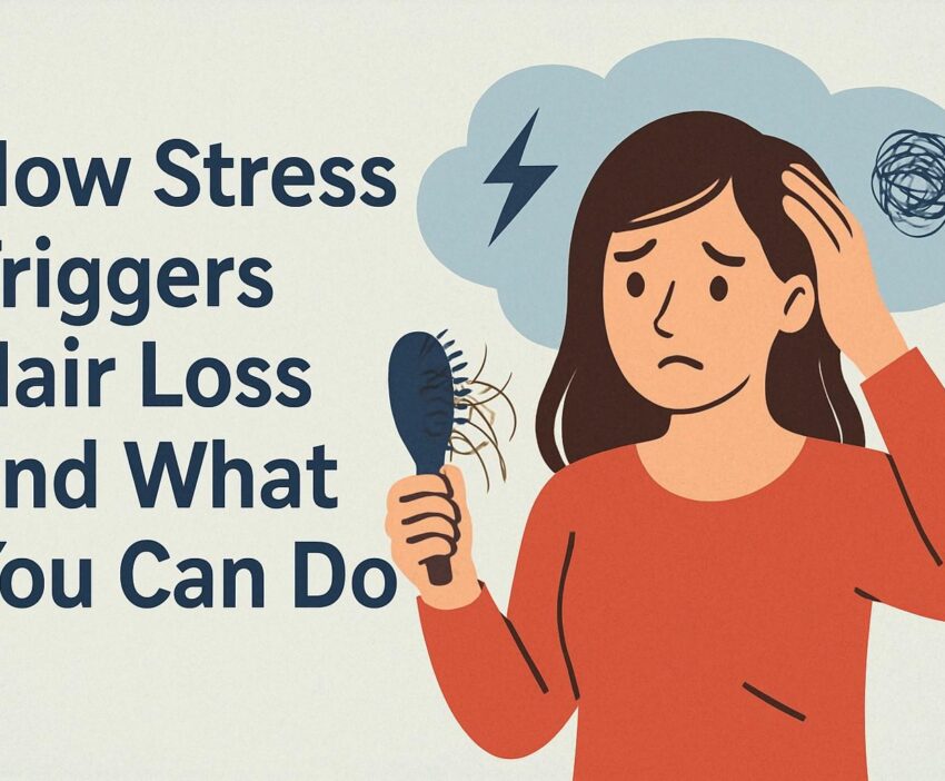 How Stress Triggers Hair Loss and What You Can Do