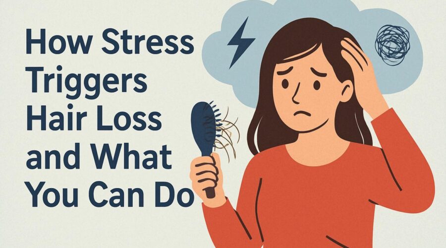 How Stress Triggers Hair Loss and What You Can Do